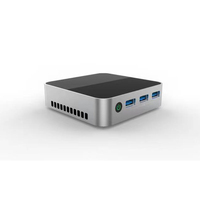 Ops-mini pc de escritorio, ordenador de sobremesa Sin ventilador, Windows 10/11/linux, 8 GB de RAM, SSD de 128g, tamaño pequeño, Delgado, de bolsillo