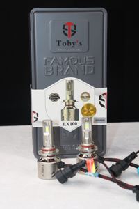 Venta al por mayor tobys LED coche luz LX100 H4 H11 9006 H7 200W LED faro CANbus - Product Image 2