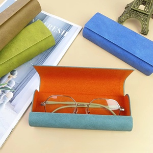 נרתיק משקפי קריאה ומשקפי שמש מלבני, בעבודת יד, בעל מרקם וינטג', - פשוט ונייד, בהתאמה אישית, זמין בסיטונאות. - Product Image 3