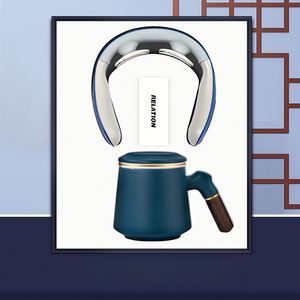Career Gift Luxury Business <b>Office</b> <b>Supplies</b> Voice Neck Instrument+<b>Office</b> Cup Promotional Gift Set - Product Image 2