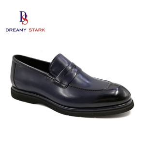 Dreamy Stark <b>Navy</b> Luxury <b>Shoes</b> Men Formal Leather Fashion Design <b>Shoes</b> <b>for</b> Men Business and Office Casual <b>Shoes</b> <b>for</b> Men - Product Image 1