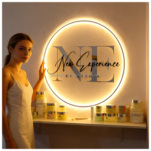 Enseigne de salon de beauté rétroéclairée intérieure, lettres 3D en LED, panneau mural intérieur, logo, décoration, enseigne LED personnalisée pour magasin - Product Image 2