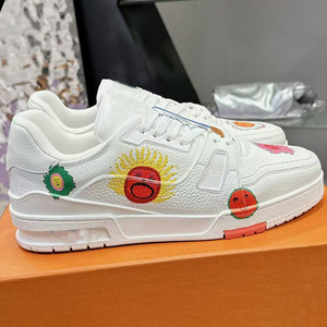 Giày Thể Thao Nữ LVS Thoải Mái Và Giày Thể Thao Nam Thu Đông Louis Cao Cấp Thiết Kế Tùy Chỉnh Dây Buộc Lưới Thoáng Khí Thời Trang - Product Image 6