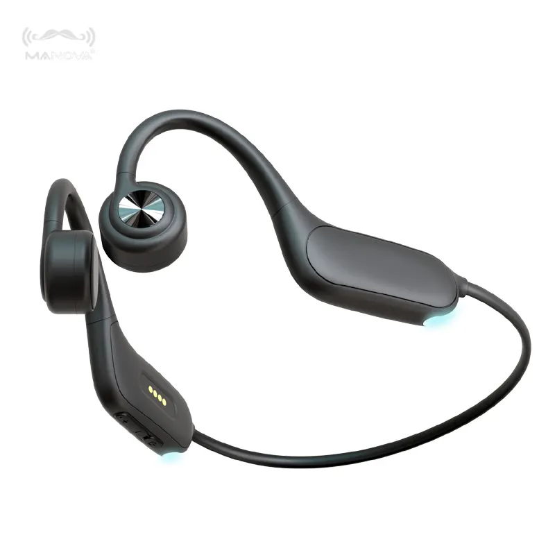 Sports Swimming Waterproof Bluetooth Earphone Bone conduction wireless headphone with memory card