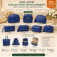 Pochette cosmétique en cuir PU imitation peau de serpent bleu royal, logo personnalisé, sac à maquillage, trousse de toilette de voyage, vente en gros, fabricant OEM
