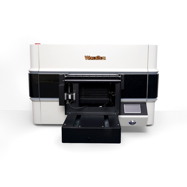 World Color A3 UV Flatbed Printer for Mobile Phone Cases & Bottles A3 Size with Epson Print Head and Roll to Roll
