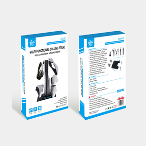 Grand support de charge de refroidissement pour console de <span class=keywords><strong>jeu</strong></span> PS5/ PS5 Pro pour support de charge de contrôleur <span class=keywords><strong>PSVR2</strong></span> et PS5 pour support de casque <span class=keywords><strong>PSVR2</strong></span> - Product Image 6