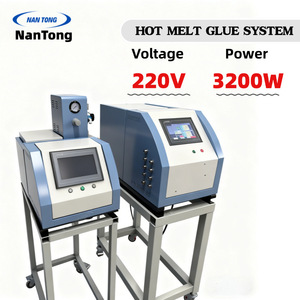 Système de colle thermofusible Nantong 220V 3200W, machine à coller les cartons industrielle - Product Image 5