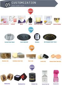 Recipientes de Metal para Velas, Color Verde Esmeralda Turquesa, con Tapa, Frascos Cilíndricos para Fabricación de Velas de Cera - Product Image 5