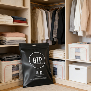 MOQ 500 Kostenlose Muster Wiederverschließbare Zip-Lock Kleidungsverpackung Plastik Schwarz Matt Frosted Slider Dreiseitig Versiegelte Reißverschlusstasche Mit Logo - Product Image 6