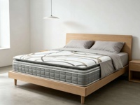 Matelas orthopédique standard durable à fermeté moyenne pour hôtels et écoles, vente en gros pour chambres d'hôtes
