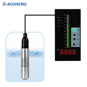 Transmissor de <span class=keywords><strong>Sensor</strong></span> de Nível Submersível em Aço Inoxidável Aosheng |   Suporte de Cabo à Prova d'Água IP68 4-20mA de Dois Fios |   Para Esgoto de Poço - Product Image 2