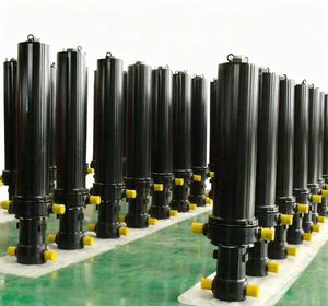 Гидравлические цилиндры для самосвальных прицепов двойного и одинарного действия, ход 3600 мм, для подъемного оборудования - Product Image 1