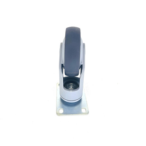 Hot Selling 4 Inch TPR Medical Threaded Stem Caster <strong>Wheels</strong> Noiseless Nursing Bed Casters <strong>Nylon</strong> Bracket Brake Medical Caster Hot - Product Image 5