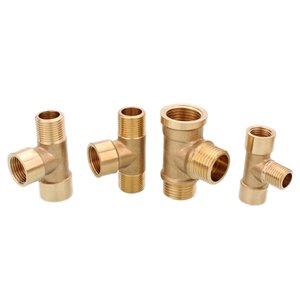 Factory Direct Copper <strong>Pipe</strong> <strong>Fittings</strong> Brass Female Male <strong>Reducer</strong> <strong>Tee</strong> <strong>Fittings</strong> 1/8'' 1/4'' 3/8'' 1/2'' - Product Image 4