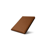 Organisateur de bureau en cuir PU, porte-documents efficace, classeur à anneaux, porte-documents, couleurs personnalisées, logo pour le bureau
