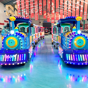 <span class=keywords><strong>Train</strong></span> sans rail électrique Nova Rides pour usage commercial touristique, modèle 24 places pour enfants, équipement de <span class=keywords><strong>train</strong></span> de balade de type carnaval - Product Image 3