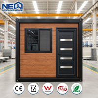 Maison conteneur préfabriquée amovible et résistante au vent pour bureau, écologique, installation rapide, légère, pour OEM