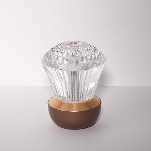 Lampada da Notte Ricaricabile in Stile Cinese con Controllo Touch, in Alluminio, per Camera da Letto e Scrivania, Alimentata a Batteria - Product Image 1