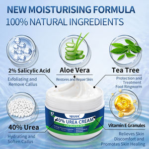 <span class=keywords><strong>Crema</strong></span> de <span class=keywords><strong>urea</strong></span> de 8.8 oz con etiqueta privada personalizada, <span class=keywords><strong>40</strong></span> <span class=keywords><strong>por</strong></span> <span class=keywords><strong>ciento</strong></span> para pies, máxima potencia, con 2 <span class=keywords><strong>por</strong></span> <span class=keywords><strong>ciento</strong></span> de ácido salicílico, <span class=keywords><strong>crema</strong></span> para pies con <span class=keywords><strong>urea</strong></span> - Product Image 3