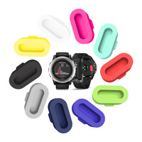 Bouchon anti-poussière en silicone en gros pour accessoire de port de charge de montre intelligente Garmin