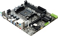 Cartes mères Esonic Micro ATX AMD A320 B450 AM4 LGA1331 2 * DDR4 pour processeur de bureau AMD 1000/2000/3000/4000/5000