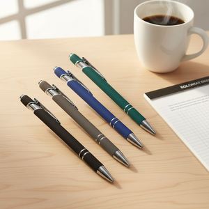 Free Sample Customized Wholesale Plastic <b>Pen</b> Promotional Advertising Gift Click Ballpoint <b>Pens</b> With Screen Touch - Product Image 3