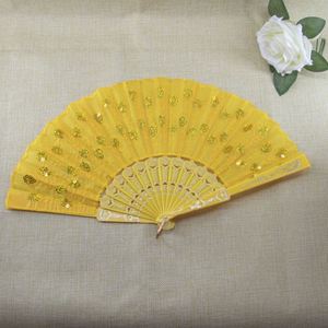 Éventail en plastique personnalisé imprimé en espagnol pour cadeau de mariage - Product Image 2