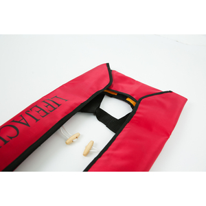 Gilet <span class=keywords><strong>de</strong></span> sauvetage <span class=keywords><strong>gonflable</strong></span> manuel <span class=keywords><strong>automatique</strong></span> certifié ECM 150N 300D Oxford TPU Marine Safety Life PFD pour adultes - Product Image 5