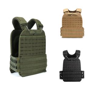 Gilet de sécurité tactique Oxford découpé au laser Gilet de chasse Molle avec logo personnalisé - Product Image 1