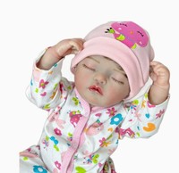 Boneka Bayi Reborn Realistis 20 Inch 50cm Y-Z029, Vinyl Lembut, Dilukis Tangan, Anggota Badan Dapat Digerakkan, Bayi Perempuan Baru Lahir, Dapat Dicuci, Hadiah Botol Susu