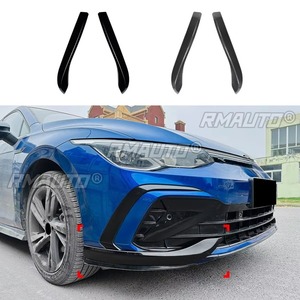 For VW Golf 8 Car Front Bumper Side <b>Splitter</b> <b>Splitter</b> Car Body Wing Kit For VW Golf 8 Car Accessories - Product Image 6