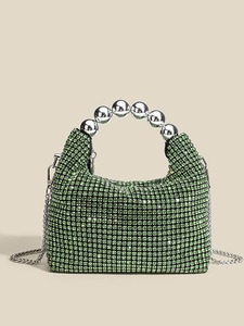Bolsos de Noche de Moda al por Mayor con Pedrería, Bolsos de Fiesta de Diamantes para Boda, Bolsos de Mano para Mujer, Bolsos de Hombro Individuales para Mujer - Product Image 4