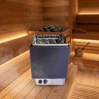 Harga Pabrik Murah Pemanas Sauna Inframerah Listrik Stainless Steel Portabel Suhu 0-110C 180 Menit untuk Sauna