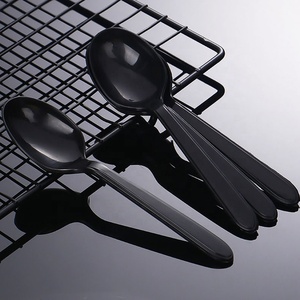 Cuchara desechable de plástico de 130mm, paquete independiente para comida rápida, <span class=keywords><strong>KFC</strong></span>, postre, hielo, sopa en polvo - Product Image 6