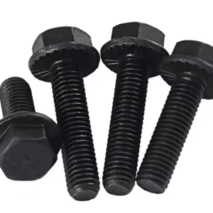 Reliable Supply-Chain DIN6921 Hex Flange Bolt Set, Zinc / YZP / Black Carbon Steel Fastener Kit for Global Hardware Importers - Product Image 3