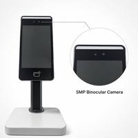 Máquina biométrica de control de asistencia con reconocimiento facial, reloj de tiempo con pantalla táctil y WiFi para empleados de oficina, fábrica y construcción