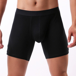 Service de conception de logo personnalisé, boxers pour hommes, OEM, coton de haute qualité, sous-vêtements pour hommes, boxers courts, boxers longs de sport - Product Image 4