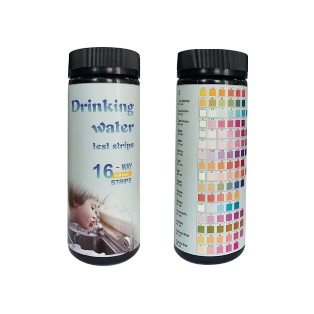 New Product Drinking Water test Fast Multiple Items Water Quality test Strips Home Water test Kits