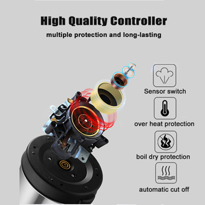 Mini appareils électroménagers intelligents, bouilloire électrique longue durée à double paroi pour garder au chaud 1,8 l - Product Image 6