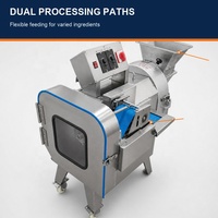 Machine à découper et à hacher les légumes électrique multifonctionnelle à haut rendement avec vitesse variable pour les usines de transformation alimentaire