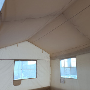 Ngoài trời hai phòng sang trọng Inflatable cắm trại lều không thấm nước Oxford vải PVC cho gia đình không khí di động nhà tính năng tuyệt vời - Product Image 5