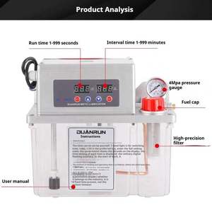 Bomba de Aceite para Engranajes de 220V, 2L 4L, Lubricador Automático, Sistema de Lubricación Central, Engrasador Automático - Product Image 5