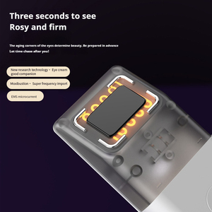 Electric Eye Care Machine Eye Wrinkle Dark Circle Remover <b>Heat</b> Bian Stone Warm Vibration Microcurrent Facial Eye Massager - Product Image 5