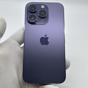 Deep Purple 128 Go pour <span class=keywords><strong>iPhone</strong></span> <span class=keywords><strong>14</strong></span> <span class=keywords><strong>Pro</strong></span> pour Apple Débloqué avec LTE Téléphone portable d'occasion Reconditionné - Product Image 1