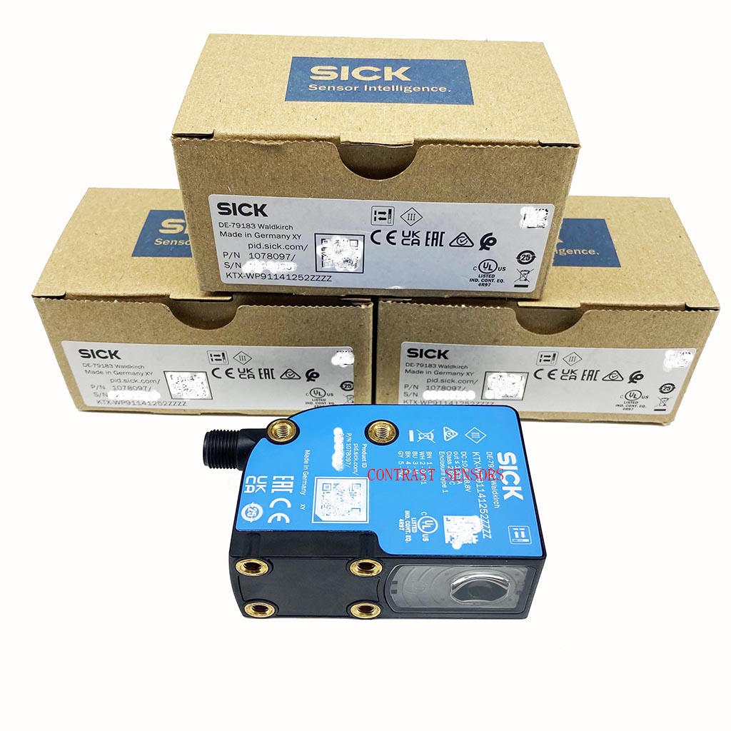 SICK KTX-WP91141252ZZZZ Color Sensor - Reliable Contrast Detection