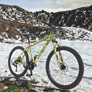 จักรยานเสือภูเขาสำหรับผู้ใหญ่จักรยานวิบากขนาด27.5นิ้วทำจากเหล็กคาร์บอนสูง - Product Image 1