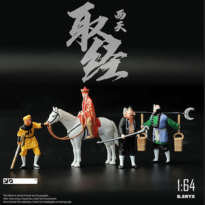 Modelo de Personaje Tridimensional de Resina a Escala 1:64, Accesorios y Adornos para Combinar con Escenas - Product Image 4