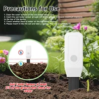 Testeur de sol intelligent WiFi Tuya avec capteur de température et d'humidité, télécommande pour l'automatisation de l'irrigation du jardin PST-ZM-306