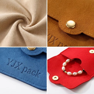 Bolsas de microfibra para joyería, personalizadas, premium, ecológicas, de gamuza vegana, bolsa de almacenamiento a prueba de polvo, marca Jewelrypouch para YJX - Product Image 2